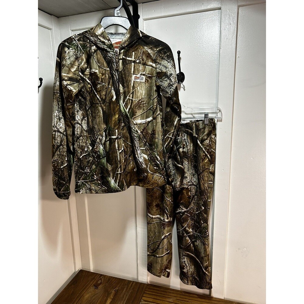 GameHide Insect Shield Hunting Outfit Hoodie Pants Mossy Oak Camo Youth Medium